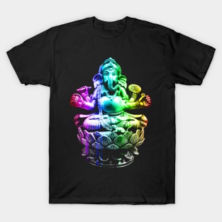 Ganesh in Rainbow Colors T-Shirt